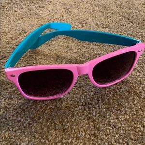 Hot Pink and Teal Sunglasses